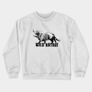 Wild bull Crewneck Sweatshirt